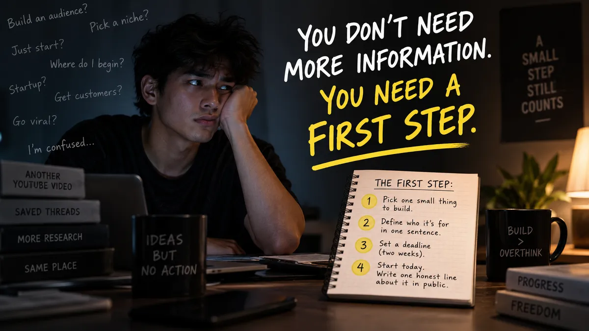 Just Start. The Rest Is History.