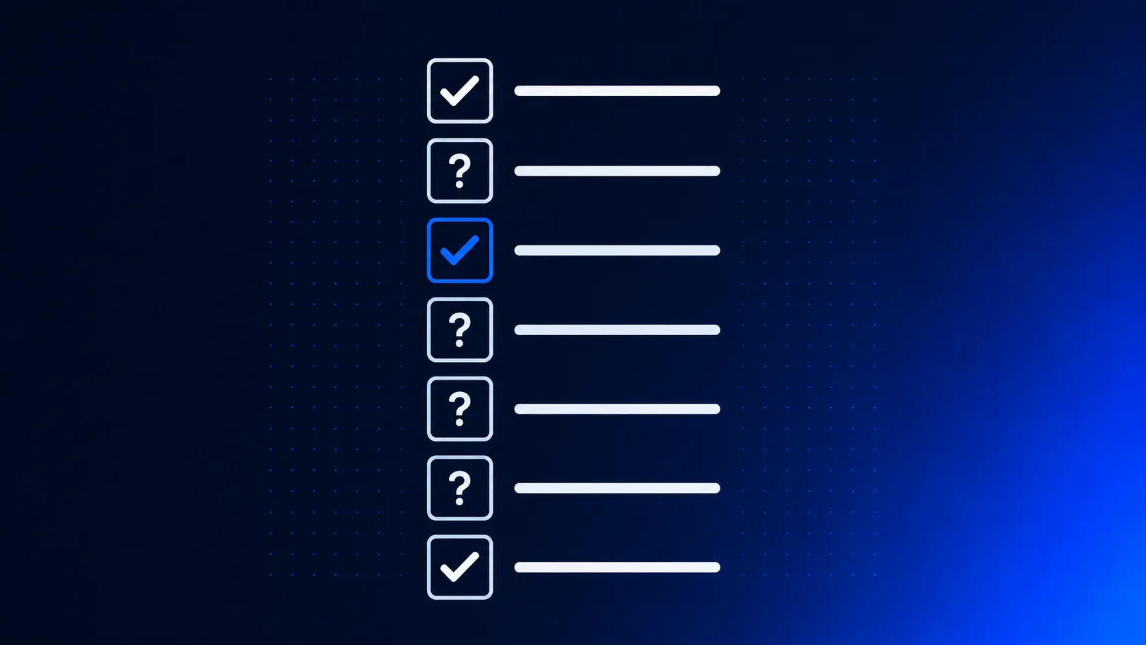 A seven-item scorecard checklist for evaluating whether a SaaS tool is genuinely agentic AI or repackaged automation, shown as a clean editorial diagram